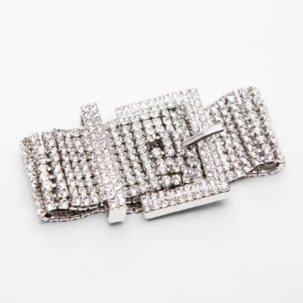 Zara Jeweled Buckle Bracelet
